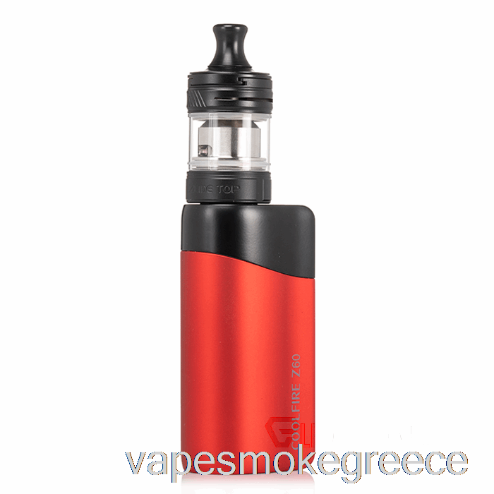 Vape Greece Innokin Coolfire Z60 Zlide Top Starter Kit κόκκινο